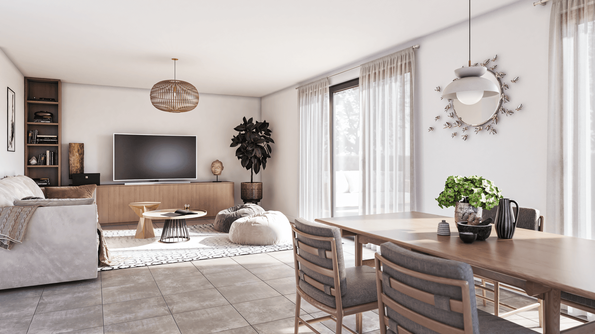 Photo intérieur d'une villa des Villas du Lys